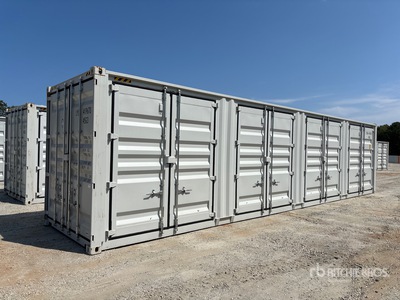 2026 40 ft High Cube Multi-Door Storage Container