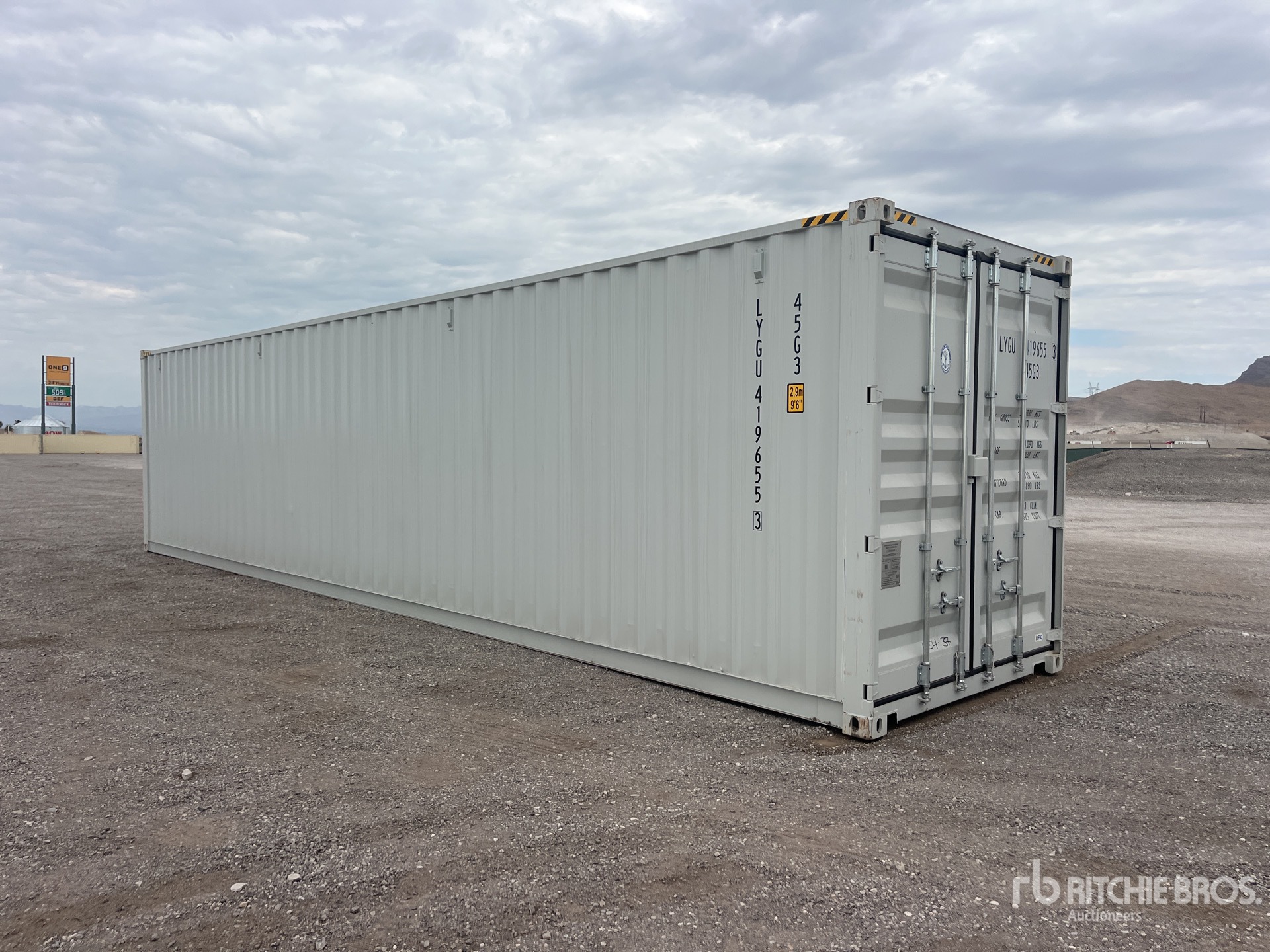 2026 40 ft High Cube Multi-Door Storage Container