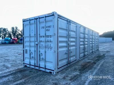 2026 40 ft High Cube Multi-Door Storage Container