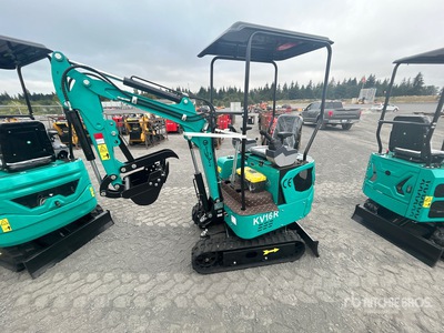 2026 CFG KV16R を見 Mini Excavator (Unused)