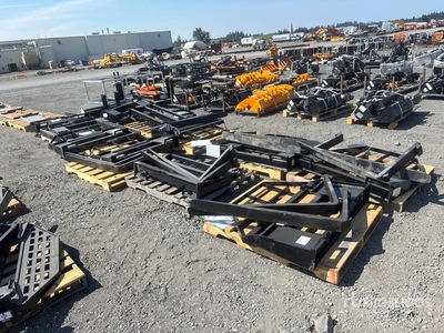 Quantity of (12) 2026 Mower King SA 48 in Skid Steer Forks (Unused)