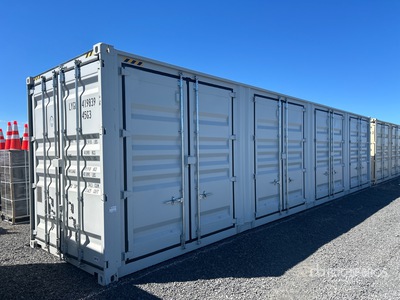 2026 40 ft High Cube Multi-Door Conteneur de stockage