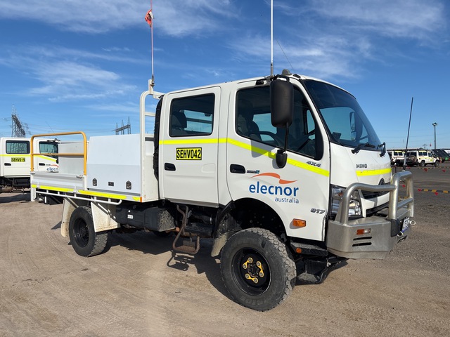 2023 Hino 300 Series 816 4x4 Crew Cab Utility Truck 2023 Hino 300 Series 816 4x4 Crew Cab Utility Truck
