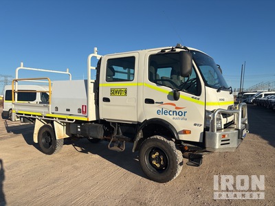2023 Hino 300 Series 816 4x4 Crew Cab Utility Truck