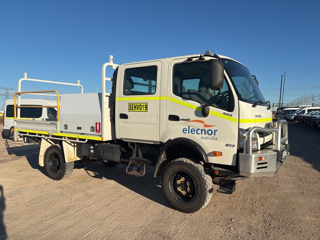 2023 Hino 300 Series 816 4x4 Crew Cab Utility Truck 2023 Hino 300 Series 816 4x4 Crew Cab Utility Truck