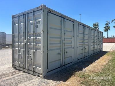 2026 40 ft High Cube Multi-Door Storage Container