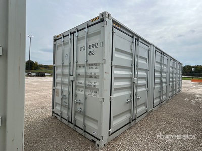 2026 40 ft High Cube Multi-Door Storage Container