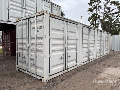 2026 40 ft High Cube Multi-Door Opslag container