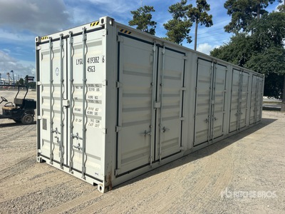 2026 40 ft High Cube Multi-Door Storage Container