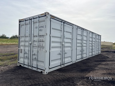 2026 40 ft High Cube Multi-Door Storage Container