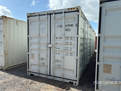 2026 40 ft High Cube Multi-Door Storage Container