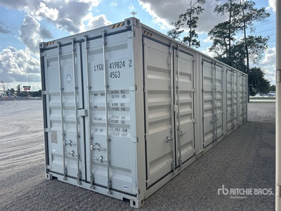 2026 40 ft High Cube Multi-Door Conteneur de stockage