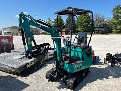 2026 CFG KV16R Mini Excavator (Unused)
