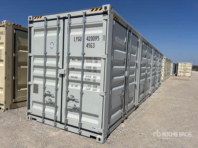 2026 40 ft High Cube Multi-Door Storage Container