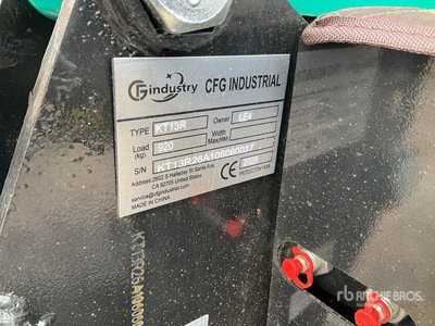 2026 CFG KT13R Mini Excavator (Unused)