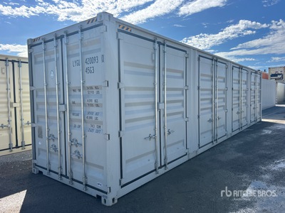 2026 40 ft High Cube Multi-Door Storage Container