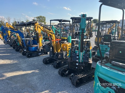 2026 CFG KT13R Mini Excavator (Unused)
