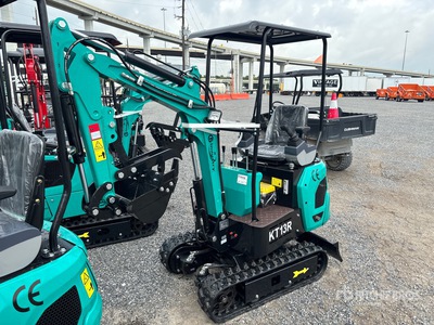 2026 CFG KT13R Mini Excavator (Unused)