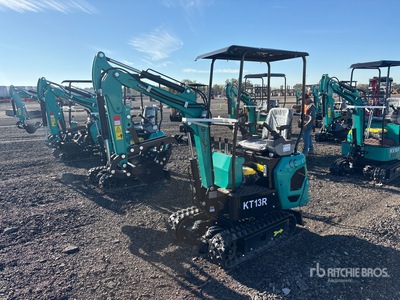 2026 CFG KT13R Mini Excavator (Unused)