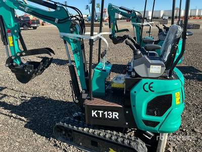 2026 CFG KT13R Mini Excavator (Unused)