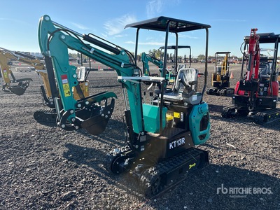 2026 CFG KT13R Mini Excavator (Unused)