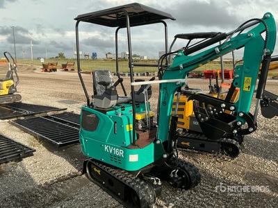 2026 CFG KV16R Mini Excavator (Unused)