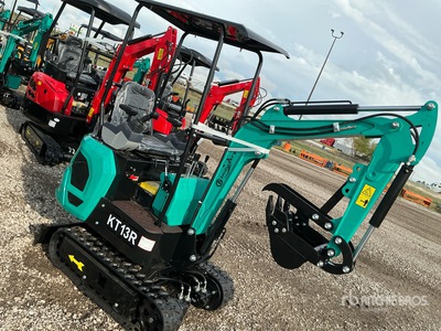 2026 CFG KT13R Mini Excavator (Unused)