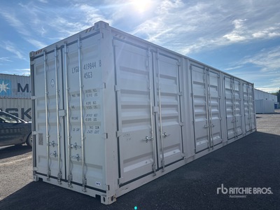 2026 40 ft High Cube Multi-Door Storage Container