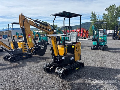 2026 CFG H13R Mini Excavator (Unused)
