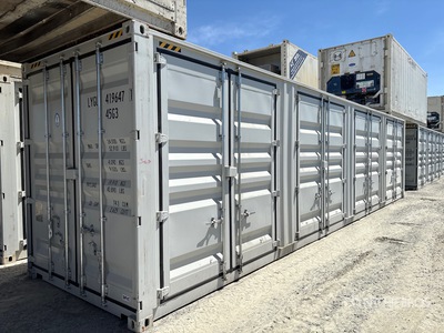 2026 40 ft High Cube Multi-Door 40 ft One-Way High Cube Multi-Door Storage Container
