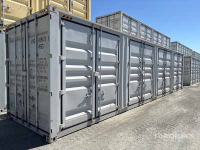 2026 40 ft High Cube Multi-Door Open-Sided 40 ft One-Way High Cube Multi-Door Contenedor de almacenamiento