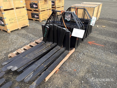 Quantity of (16) 2026 Mower King SA 48 in Kompaktladergabeln (Unused)