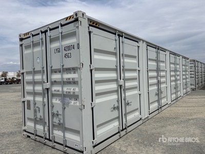 2026 40 ft High Cube Multi-Door Storage Container