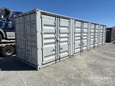 2026 40 ft High Cube Multi-Door Storage Container