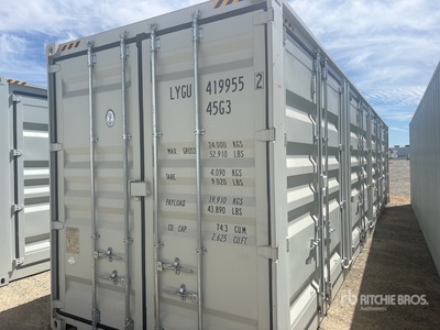 2026 40 ft High Cube Multi-Door Conteneur de stockage (Unused)