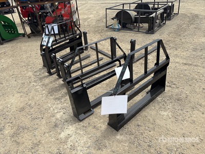 Quantity of (4) 2026 Mower King SA 48 in Skid Steer Forks (Unused)