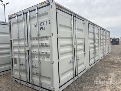 2026 40 ft High Cube Multi-Door Storage Container