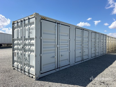 2026 40 ft High Cube Multi-Door Contenedor de almacenamiento