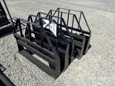Quantity of (6) 2026 Mower King SA 48 in Skid Steer Forks (Unused)