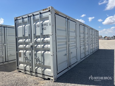 2026 40 ft High Cube 40 ft One-Way High Cube Multi-Door Storage Container (Unused)