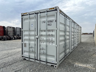 2026 40 ft High Cube Multi-Door Storage Container