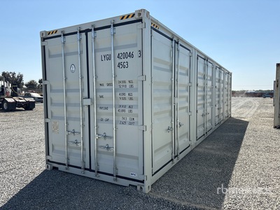 2026 40 ft High Cube Multi-Door Contenedor de almacenamiento