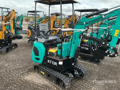 2026 CFG KT13R Mini Excavator (Unused)