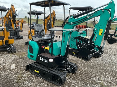 2026 CFG KT13R Mini Excavator (Unused)
