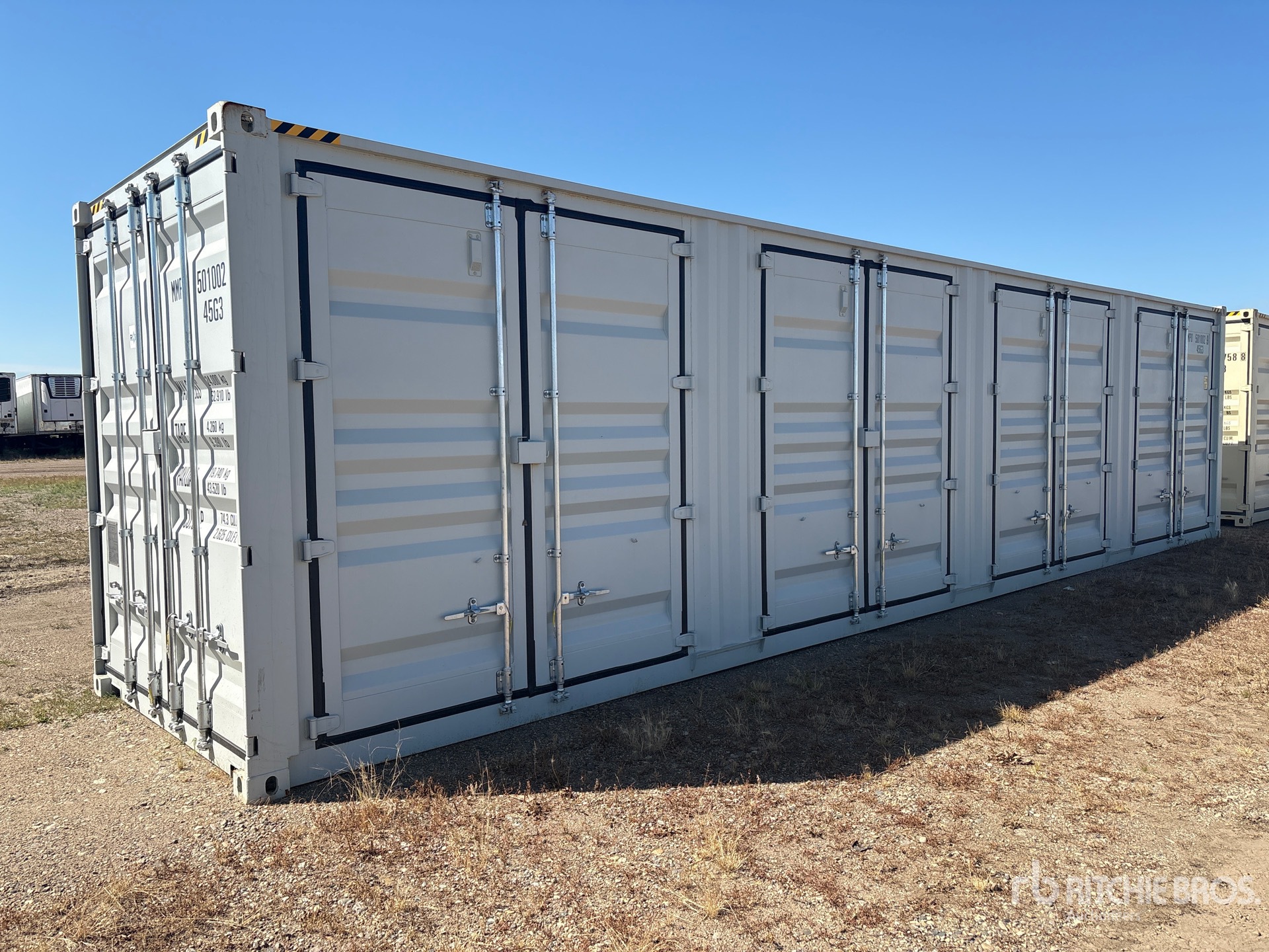 2026 40 ft High Cube Multi-Door Storage Container