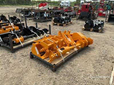 Quantity of (8) 2026 GIYI GYA-8 Mini Excavator Attachments (Unused)