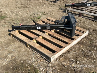 2026 GIYI GY-MTB87 Mini Telescopic Flèche pour chargeuse à différentiel (Unused)