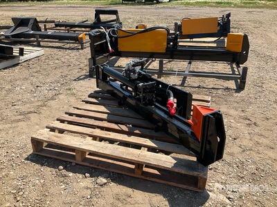 2026 GIYI GY-MLS59 Mini Skid Steer Log Splitter (Unused)