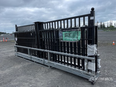 Quantity of (3) 2026 Suihe NFG-20FC-3 20 ft Farm Metal Driveway Gate (Unused)