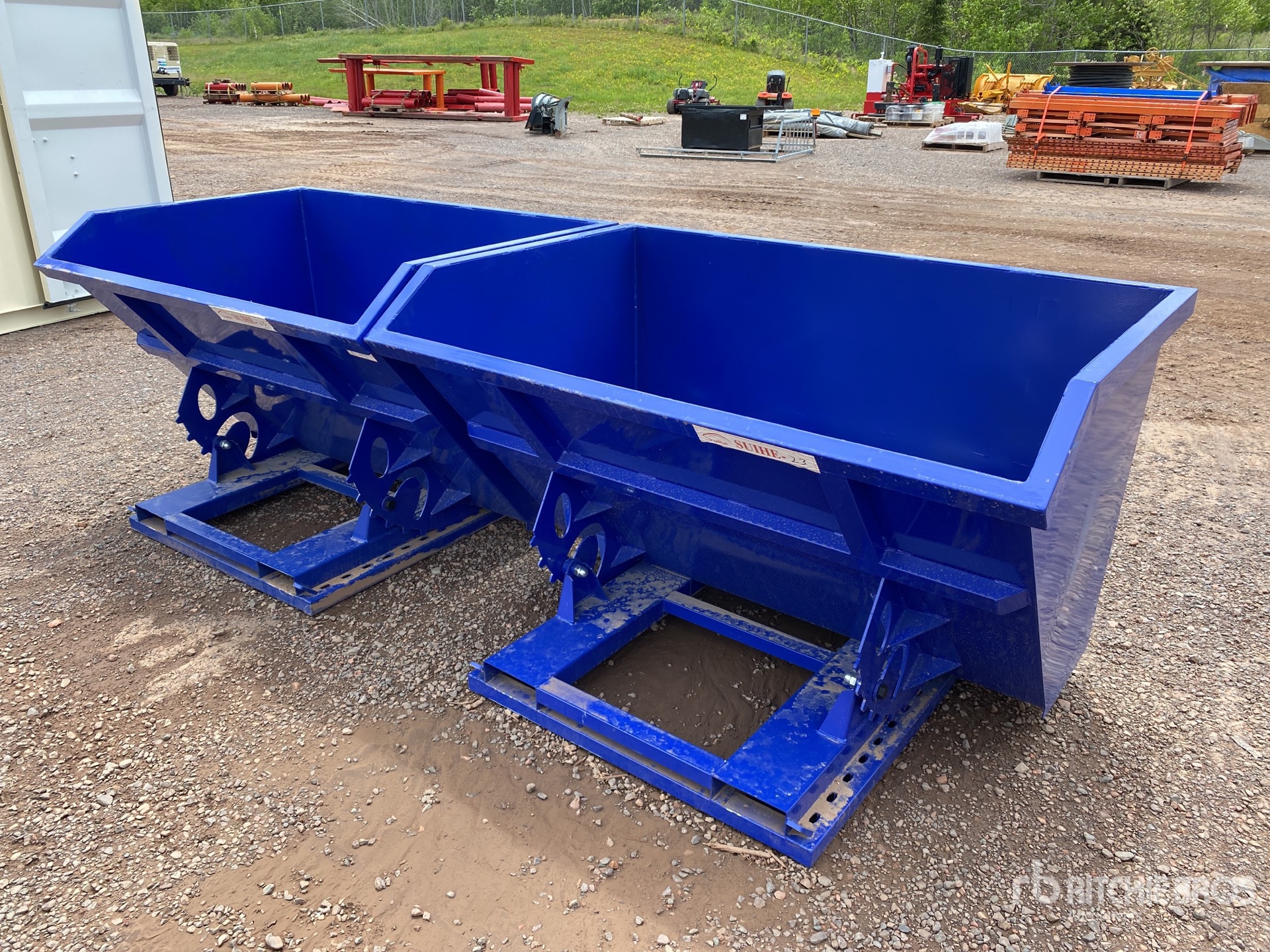 Quantity of (2) 2026 Suihe N-1.5CY-2 Self-Dumping Hopper (Unused)